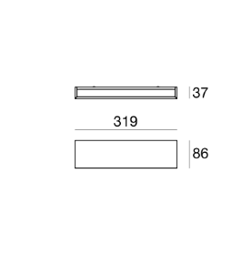 Linea Light - Box W2 bi emissionw Small
