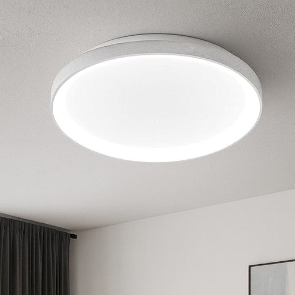Gea Luce - Krizia P/P Bianco Satinato - Plafoniera LED Ø38 cm