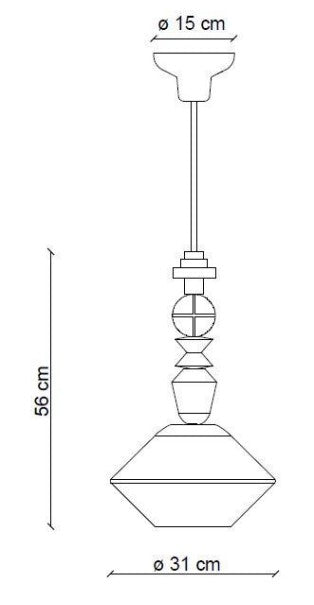 Decò Lariat - Sospensione Small