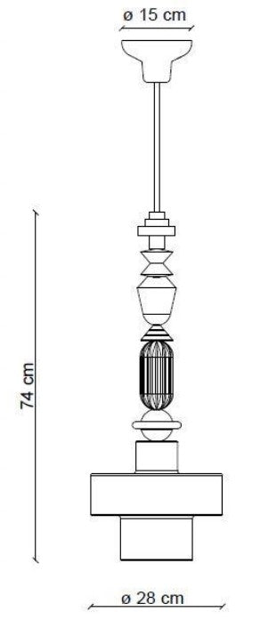 Decò Lariat - Sospensione Medium