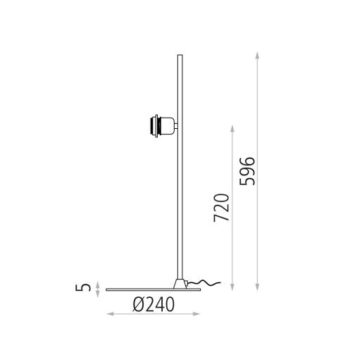 Pamela Lampada da Tavolo 1 Luce | ACB