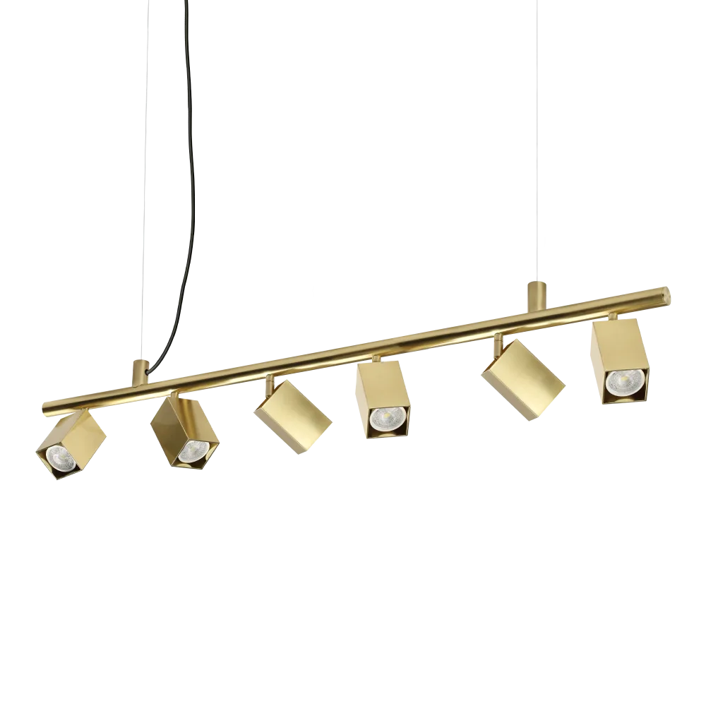 Ideal Lux - Dynamite SP4 / SP6 Square – Lampada a sospensione orientabile