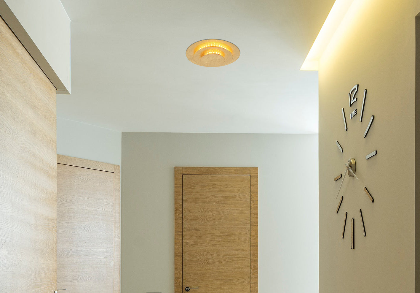 Globo Lighting - HEDA – Plafoniera LED moderna in metallo oro o argento