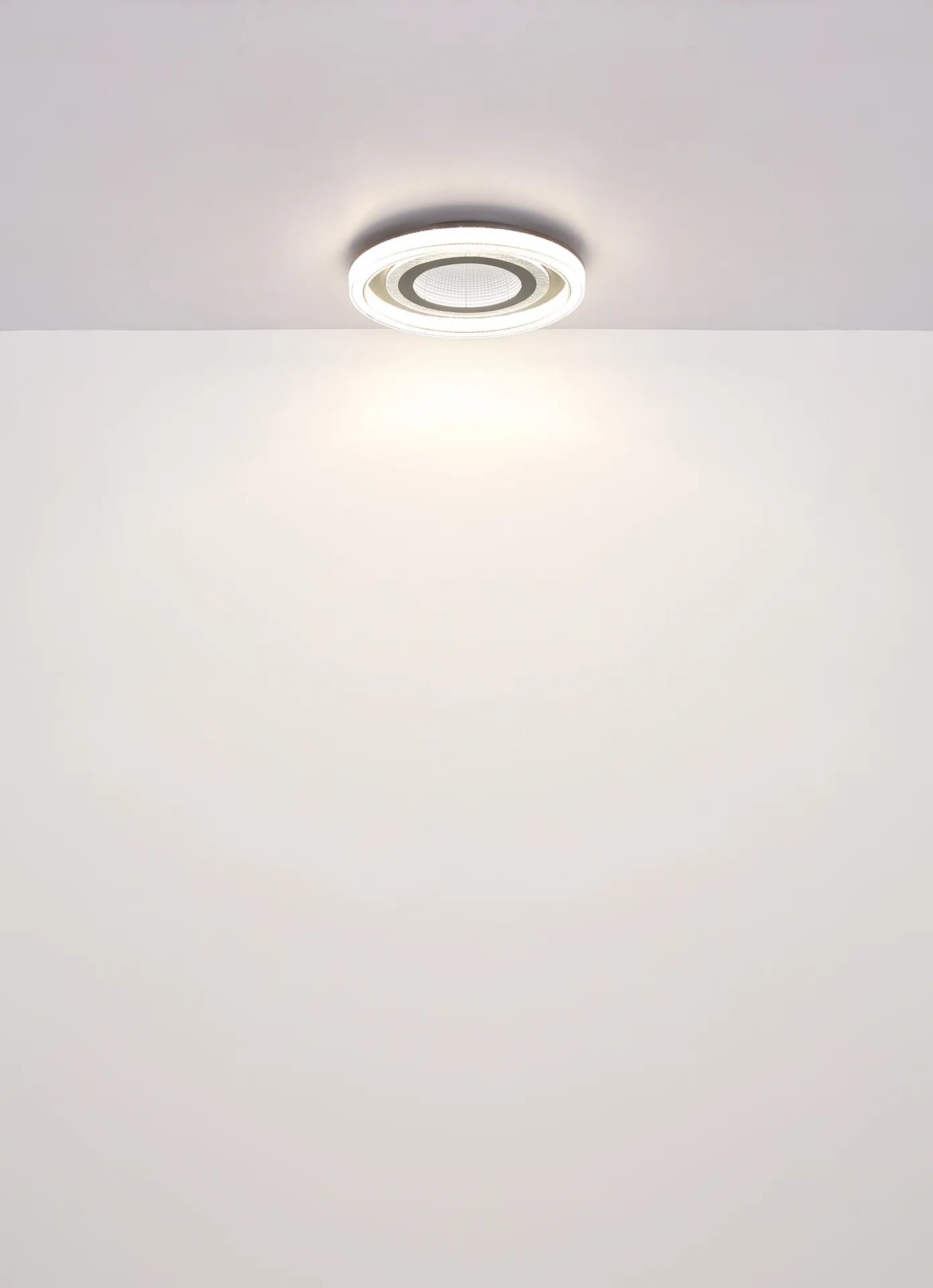 Plafoniera ALSUNA Globo Lighting LED Effetto Tunnel 3D Antracite Dimmerabile