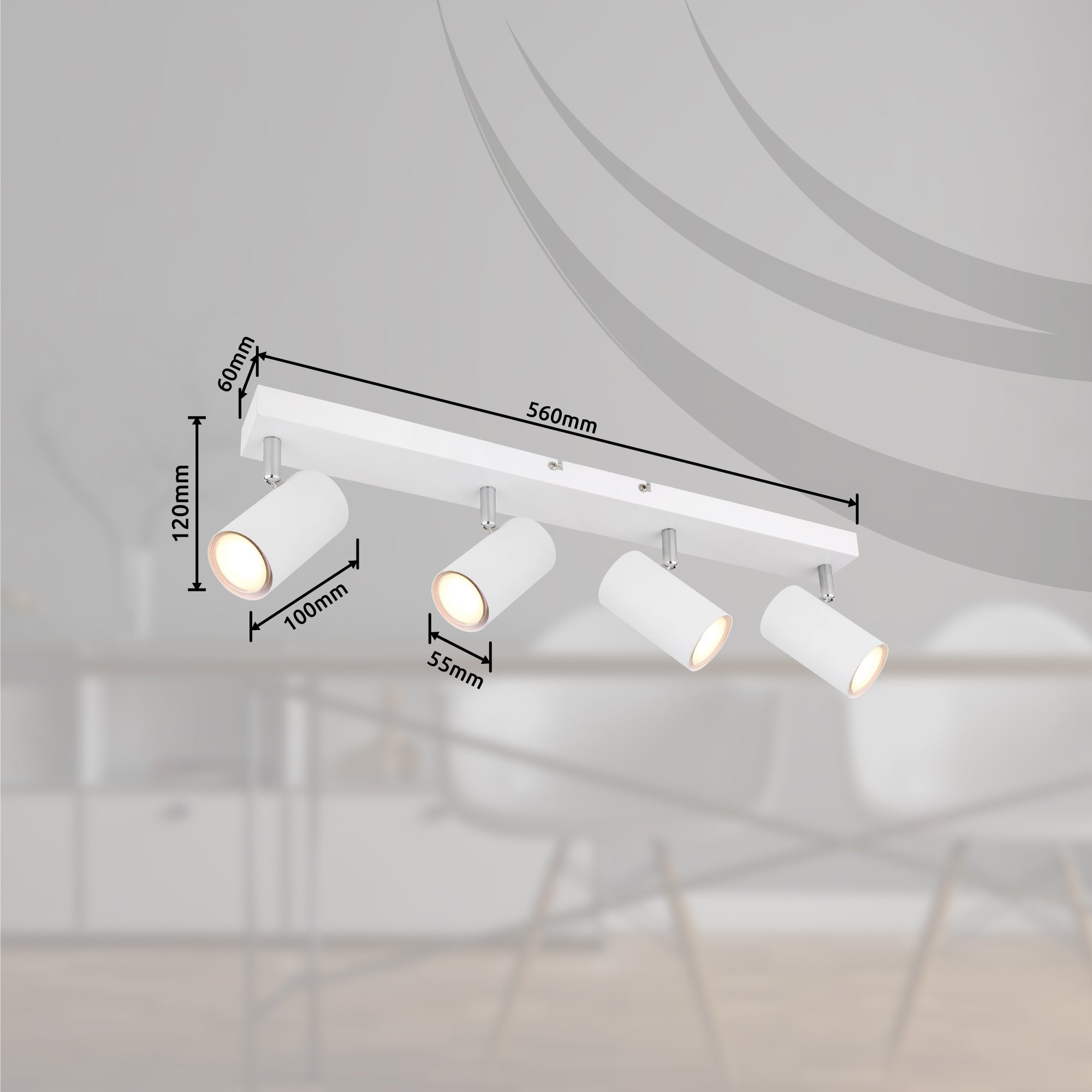 Globo Lighting - ROBBY – Serie di Faretti Color Bianco