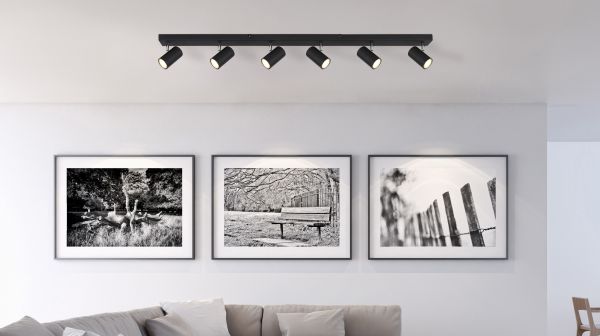 Globo Lighting - ROBBY – Serie di Faretti Color Nero