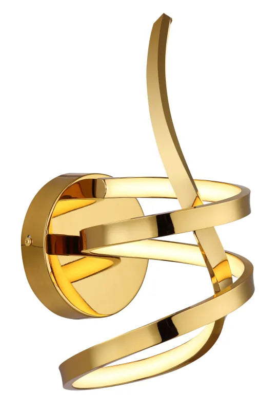 Applique IDUNA Globo Lighting LED Oro Spazzolato