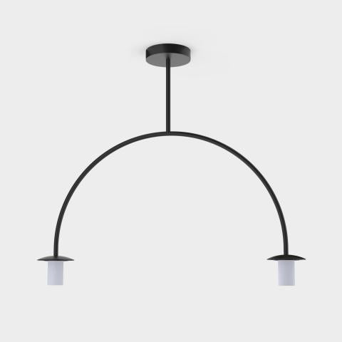 Parma Sospensione 2 Luci con Diffusore Decorativo Ø180 mm | ACB