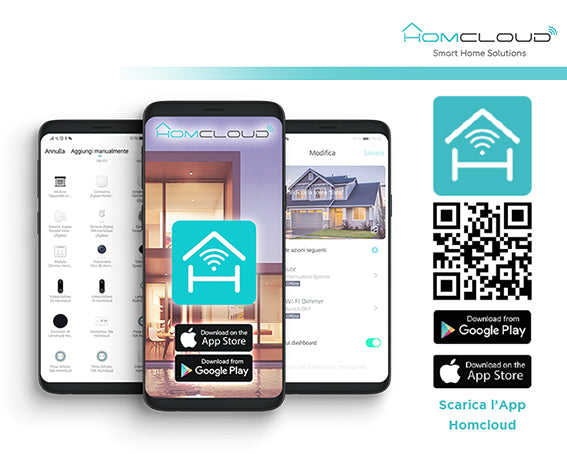 Homcloud - Modulo Interruttore MINI Wi-Fi Intelligente 1CH