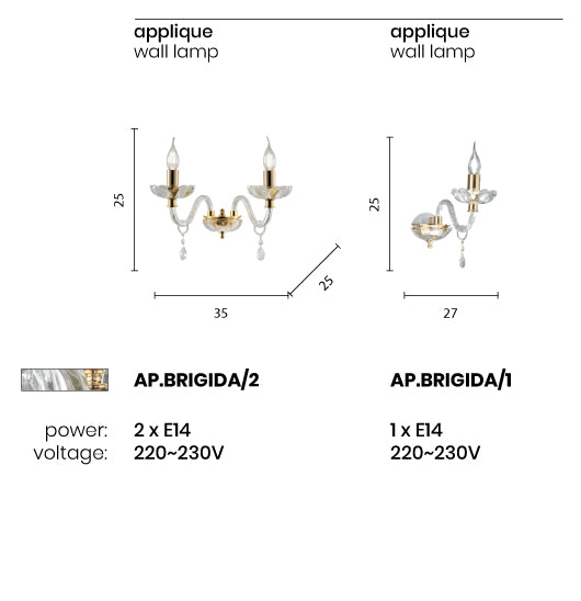 Ondaluce - Brigida - Applique