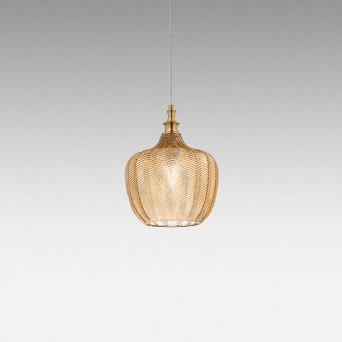 Gea Luce - Cleofe S/10 Ambra - Sospensione