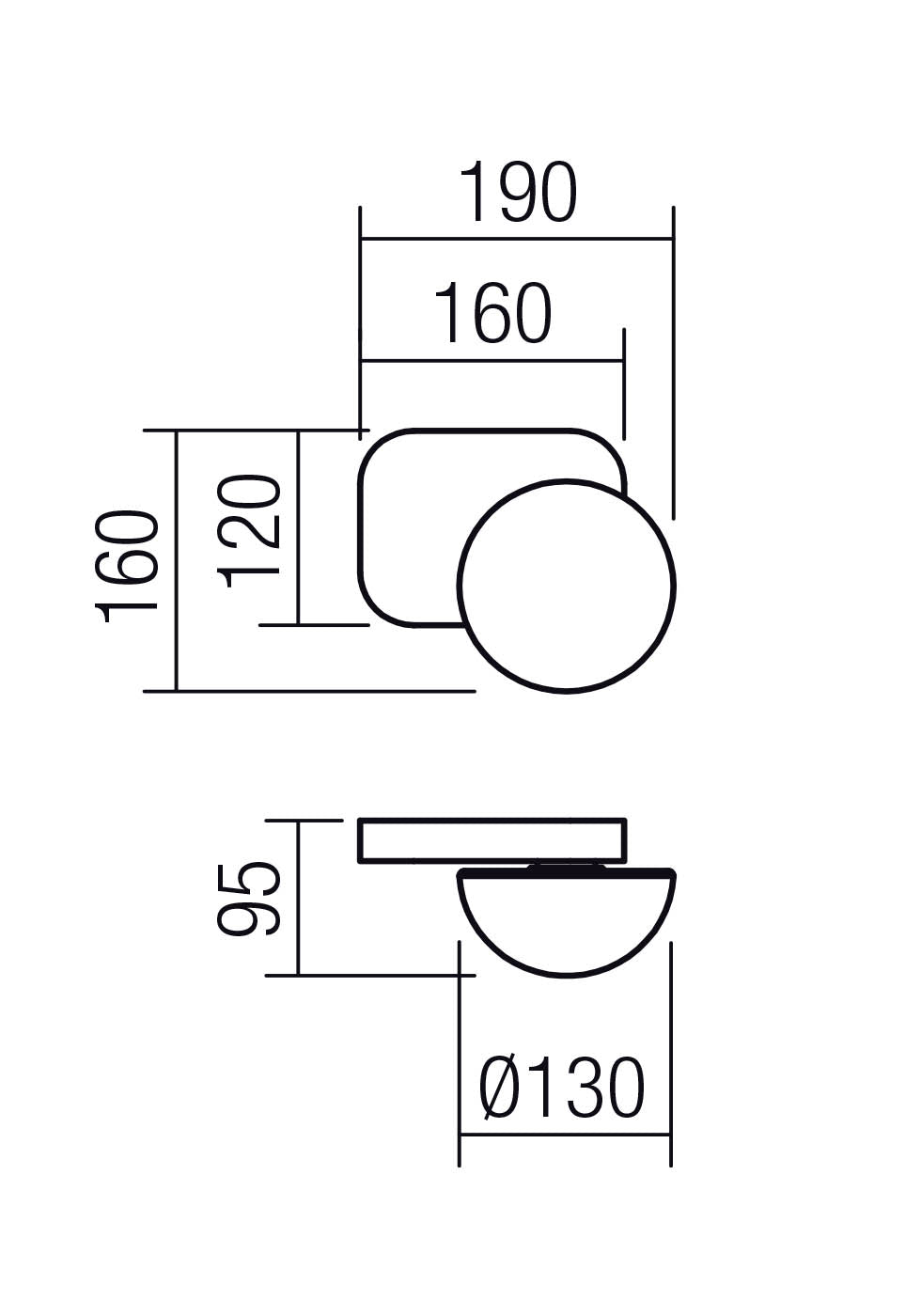 Redo - Lumien  - Applique - Plafoniera
