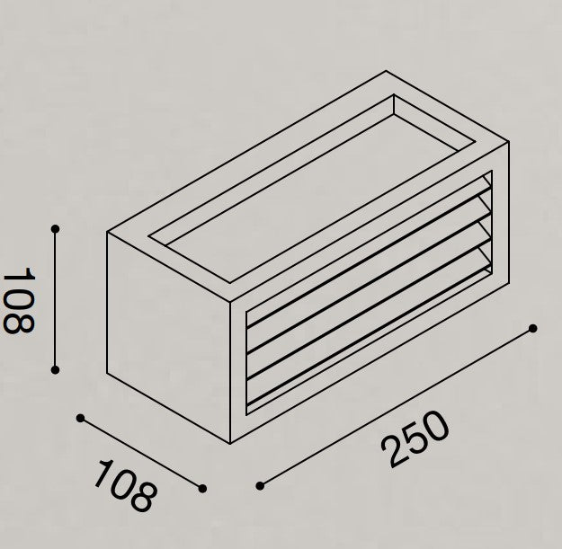 Gea Luce - Garo - Applique da Esterno