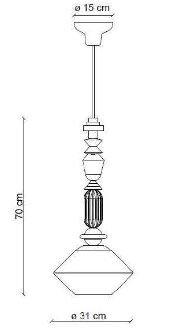 Decò Lariat - Sospensione Medium