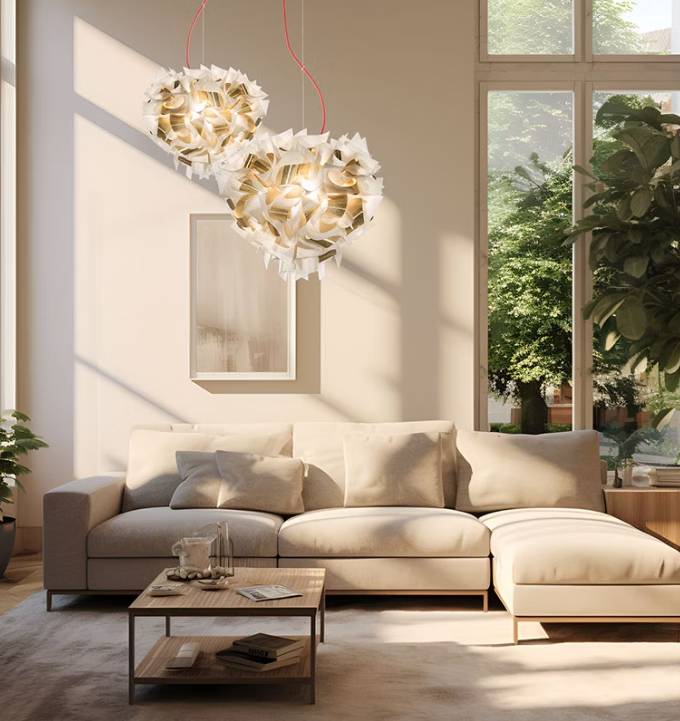 Slamp - Veli Suspension Aurea by Adriano Rachele