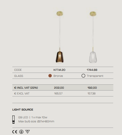 Miloox - X-RAY 1 Luce 1744.88 - KIT.M.20