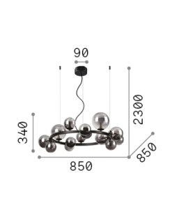 IDEAL LUX - Perlage SP14 - Sospensione