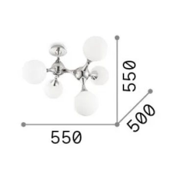Ideal Lux - Nodi - Plafoniera
