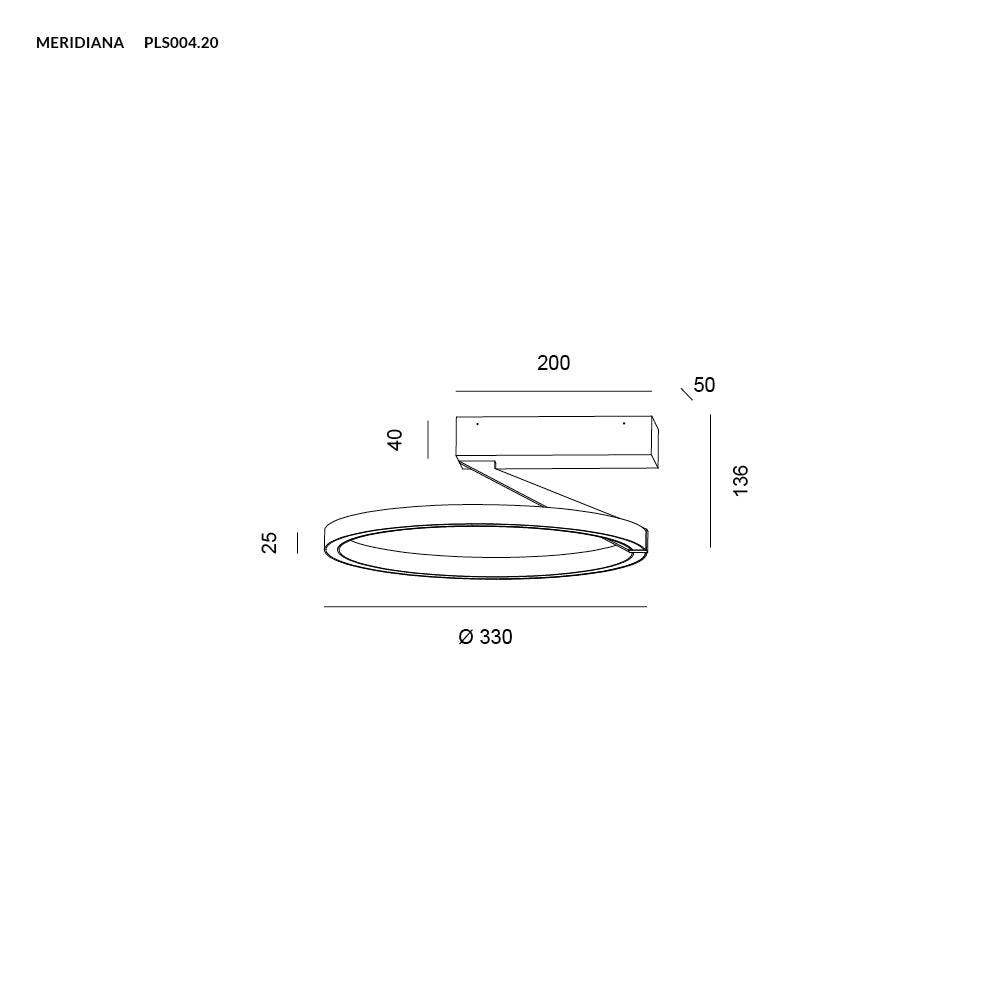 Vivida - Meridiana 3000K- 4000K - Plafoniera Ø33