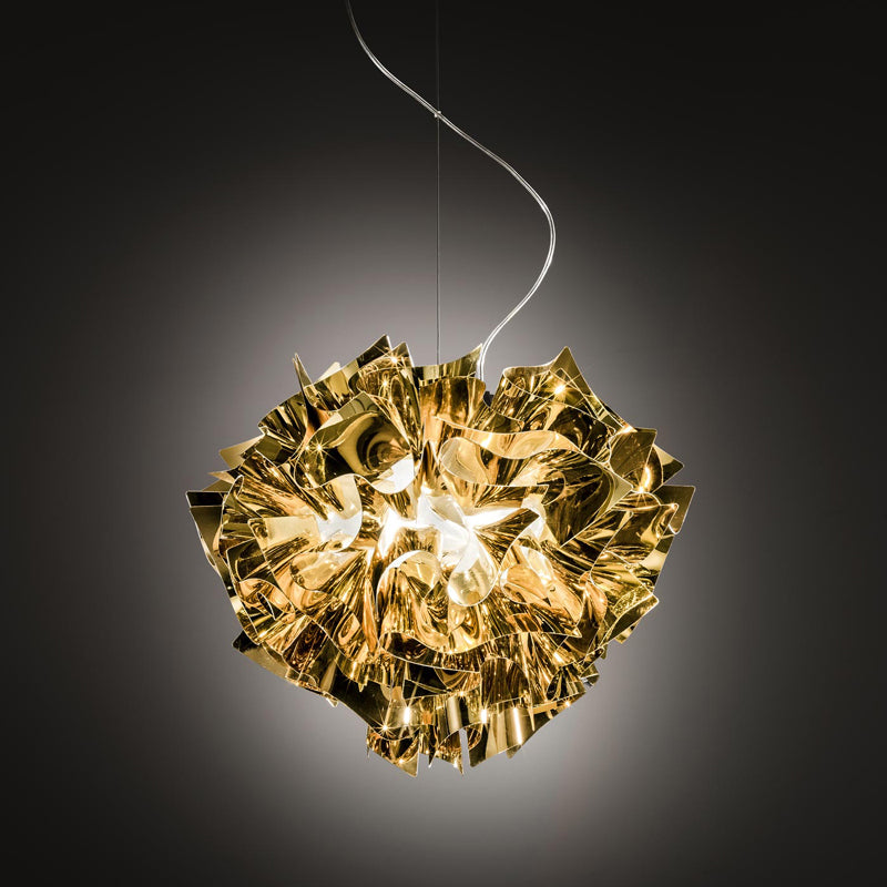 Slamp - Veli Suspension Gold by Adriano Rachele