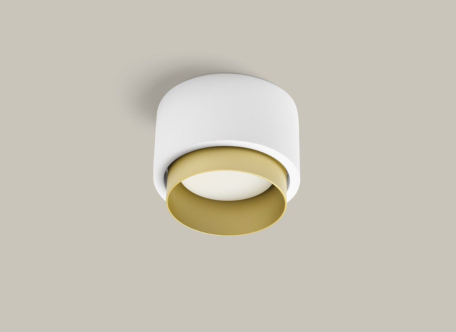 Sforzin Tecnico - Syme Tonda - Lampada da Soffitto in Gesso