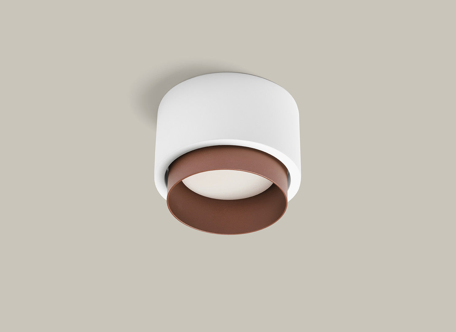 Sforzin Tecnico - Syme Tonda - Lampada da Soffitto in Gesso