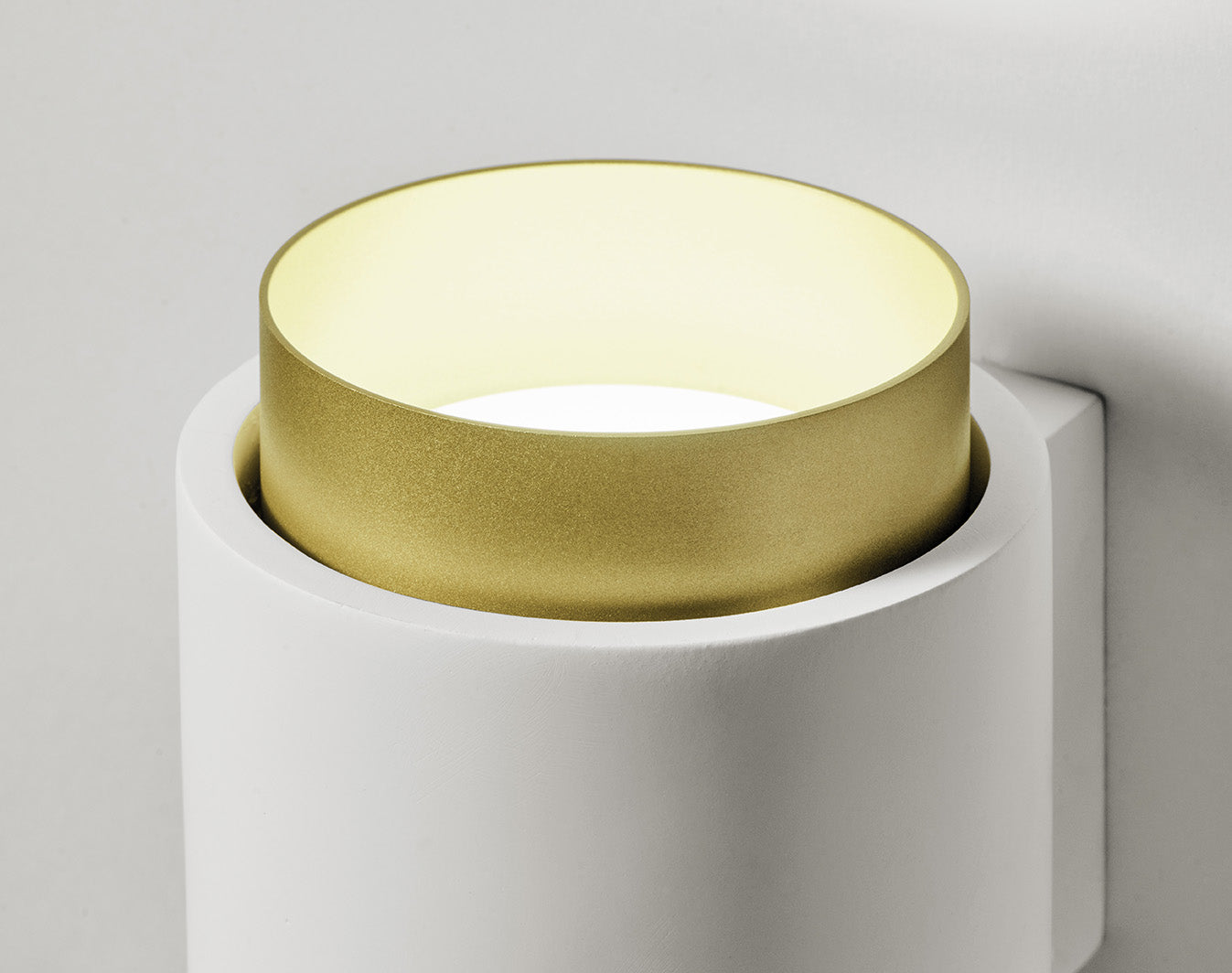 Sforzin Tecnico - Syme Tonda - Lampada da parete in Gesso