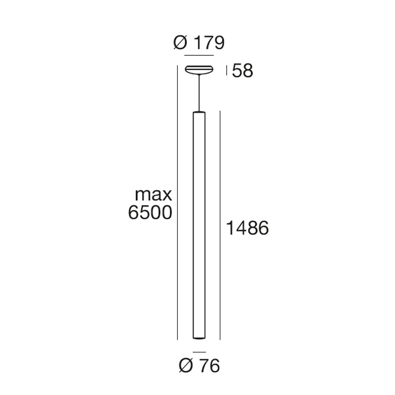 Linea Light -Tu-V1 Sospensione Led 48W