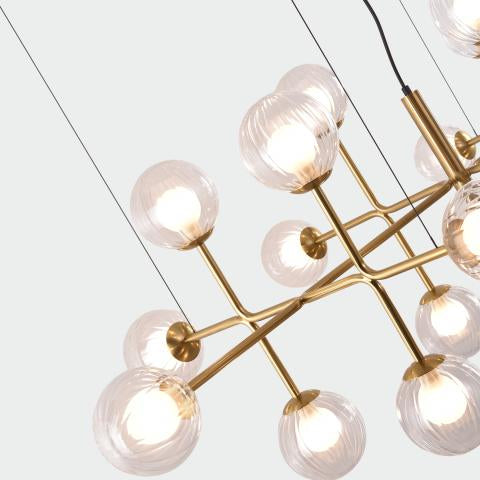 Doris Sospensione 1 Luce con Diffusore in Vetro | ACB