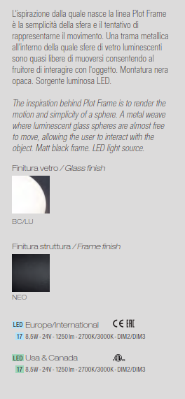 Plot Frame 3Luci - Vistosi
