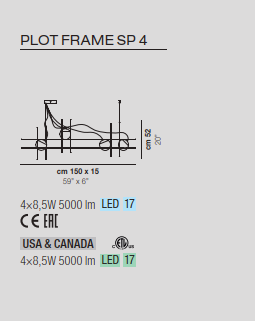 Plot Frame 4Luci - Vistosi