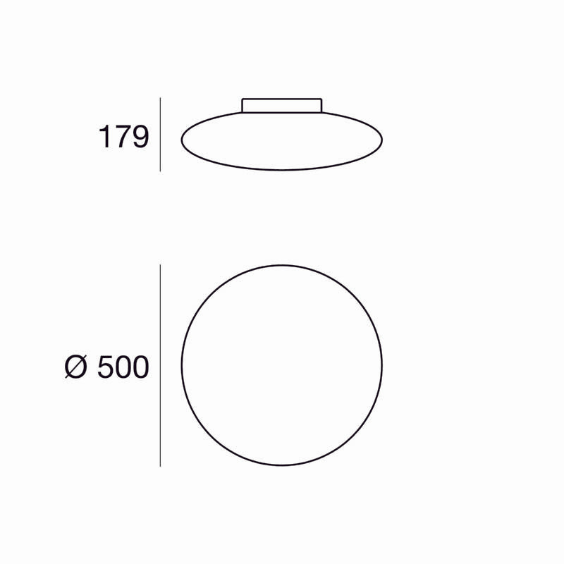 Squash_S - Plafoniera Led