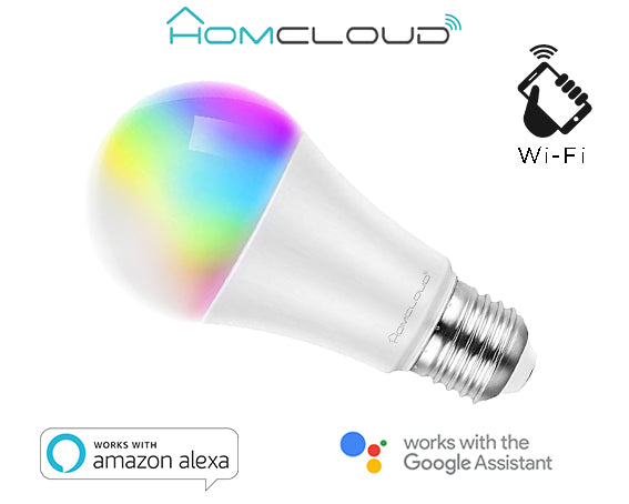 Homcloud - Lampadina Wi-Fi Intelligente Homcloud A70 E27
