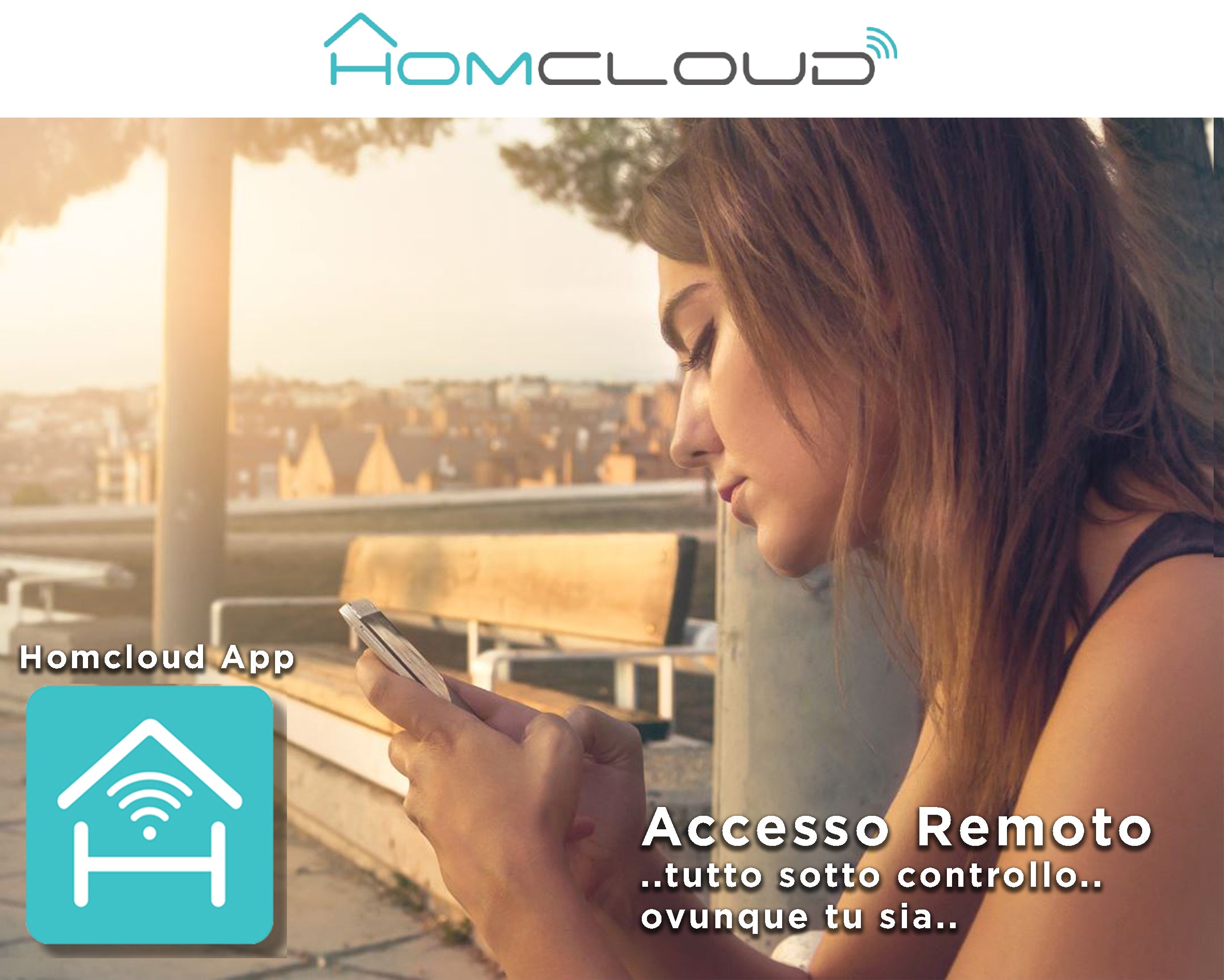 Homcloud - Lampadina Wi-Fi Intelligente Homcloud A70 E27